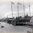 Carson Mill 4 Masted Schooner Ethel Zane, May 11, 1981.  Greg Rumney:  info@chromogenics.com